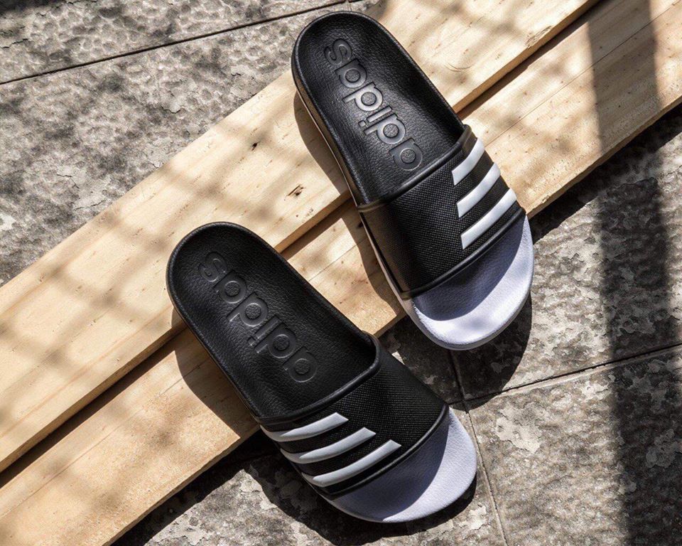 Dép Adidas TND Adilette Màu Đen-Trắng Big Size 45-46-47
