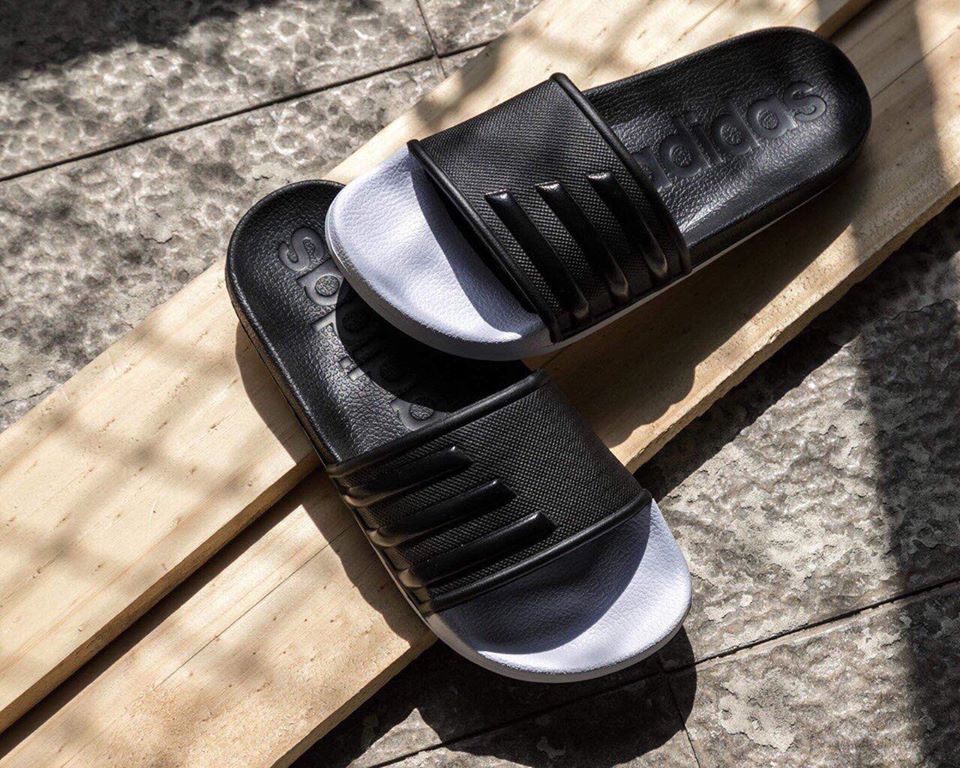 Dép Adidas TND Adilette Màu Đen-Trắng Big Size 45-46-47
