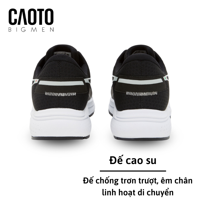 Giày Thể Thao Diadora PASSO 2 Black White Running Shoes Men Big Size