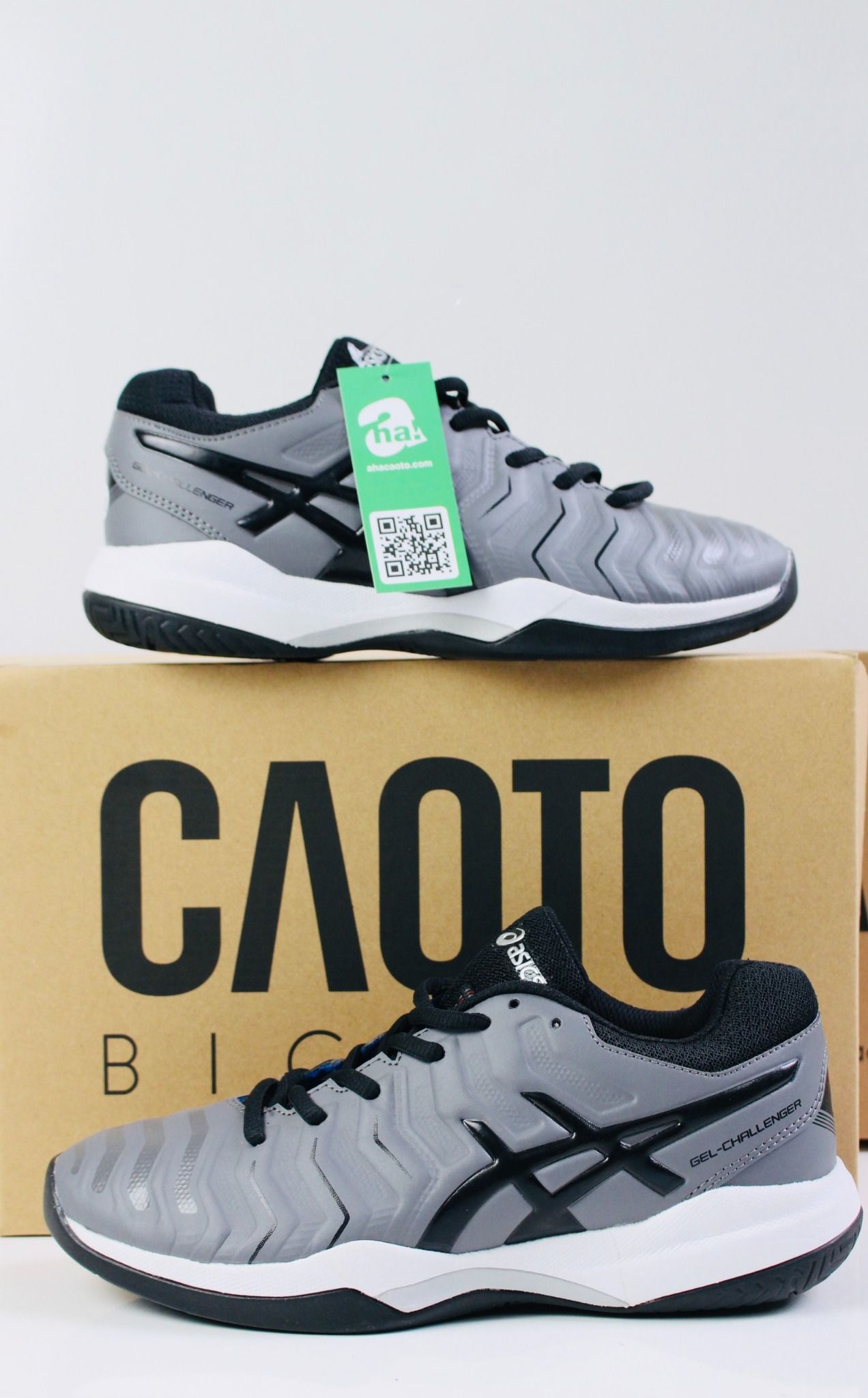 Giày tennis Asics Gel-Rocket Grey