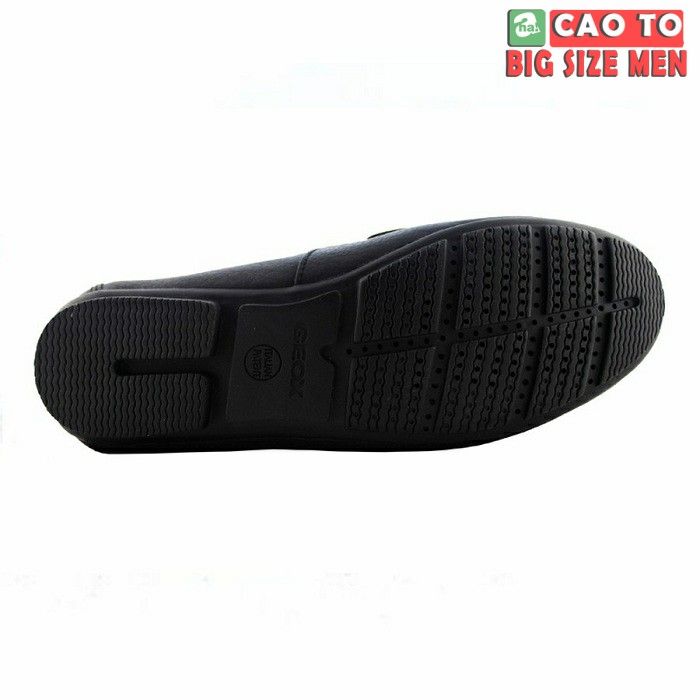Giày lười Geox da Black bigsize