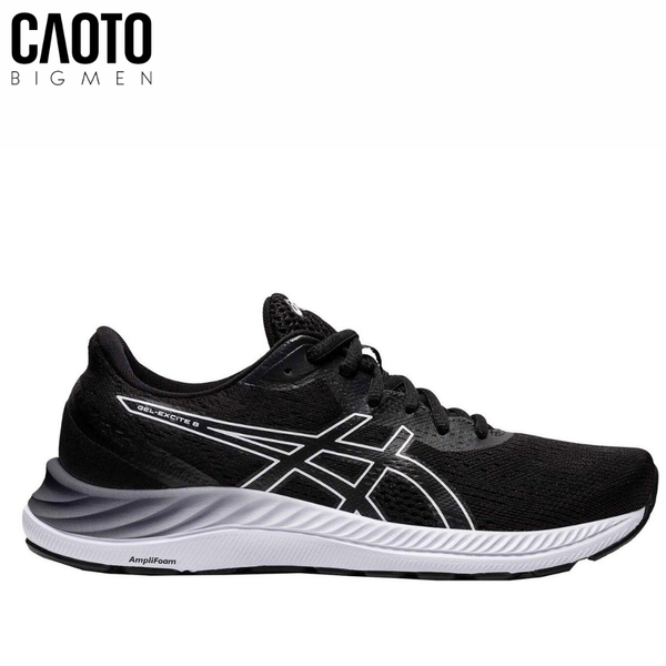  Giày Thể Thao Asics Gel Excite 8 Black White Big Size 