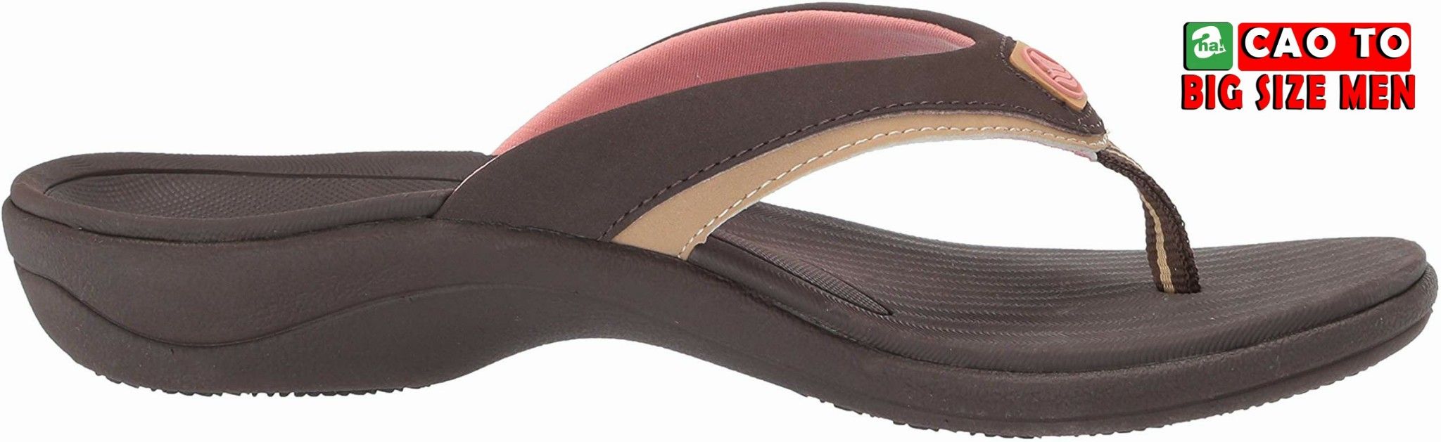 DÉP KẸP BIG SIZE POWER STEP NL BROWN