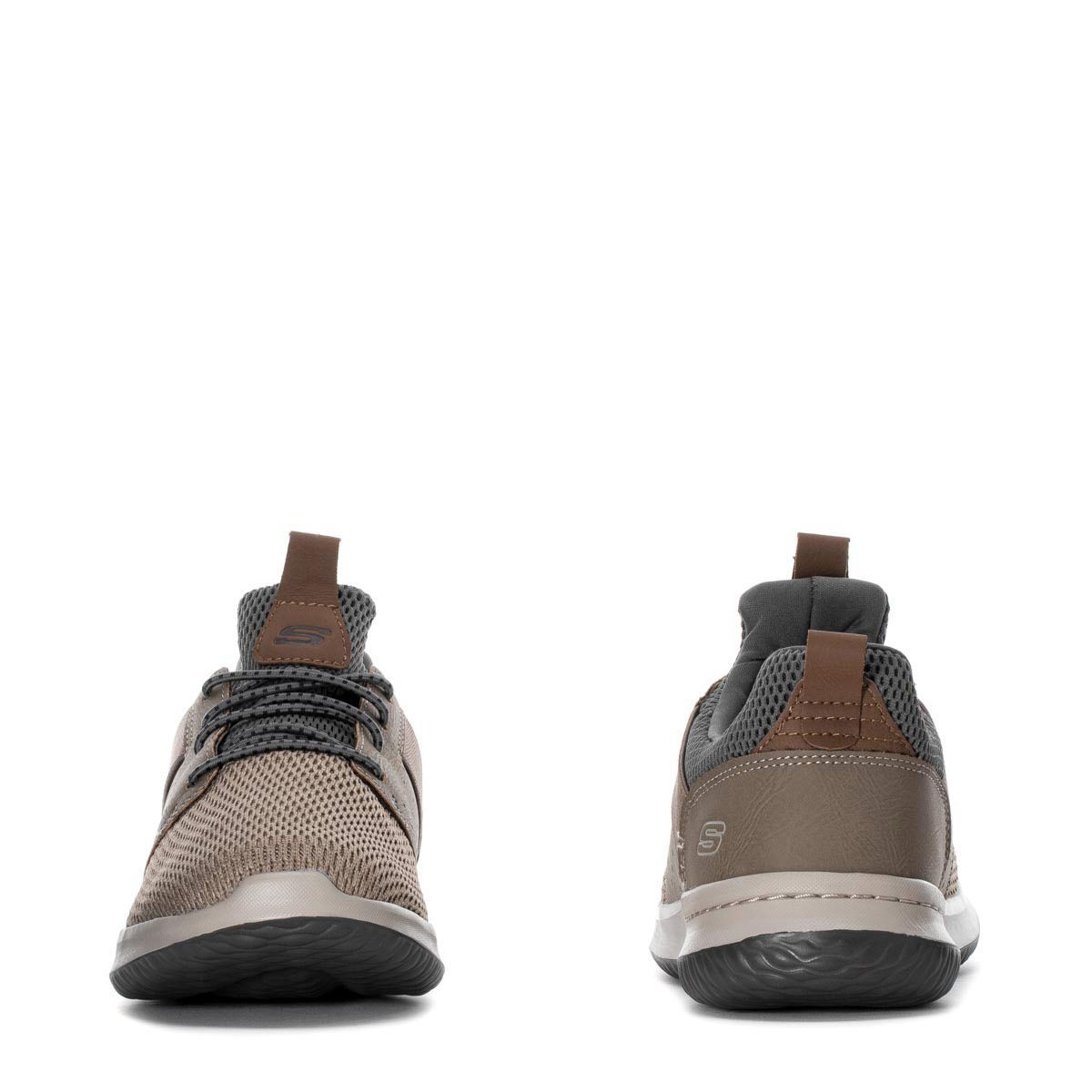 Giày Skechers Delson Màu Coffee Big Size 45 46 47 48 49