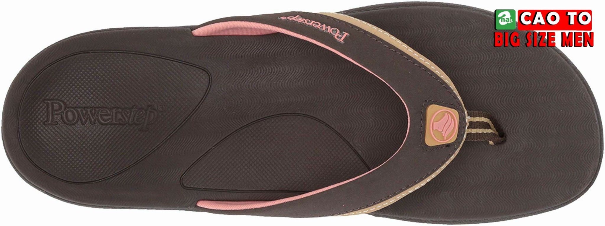 DÉP KẸP BIG SIZE POWER STEP NL BROWN