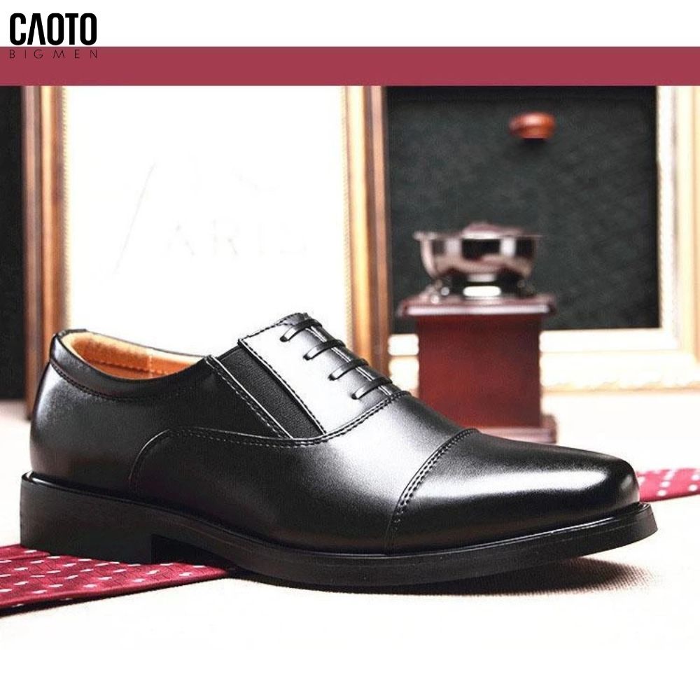 Giày Tây Xỏ Black Rome Oxford Bigsize Shoes