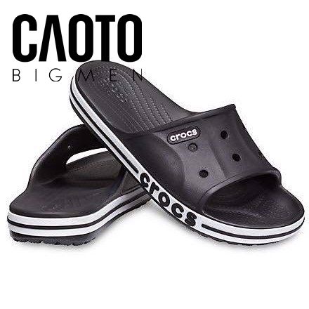 Dép Quai Ngang Crocs Iconic Comfort Màu Đen Chính Hãng Big Size