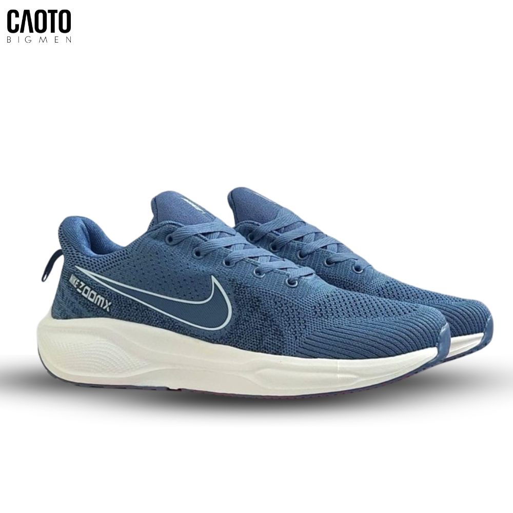 Giày Thể Thao Nike A75 Chạy Bộ Màu Xanh Big Size