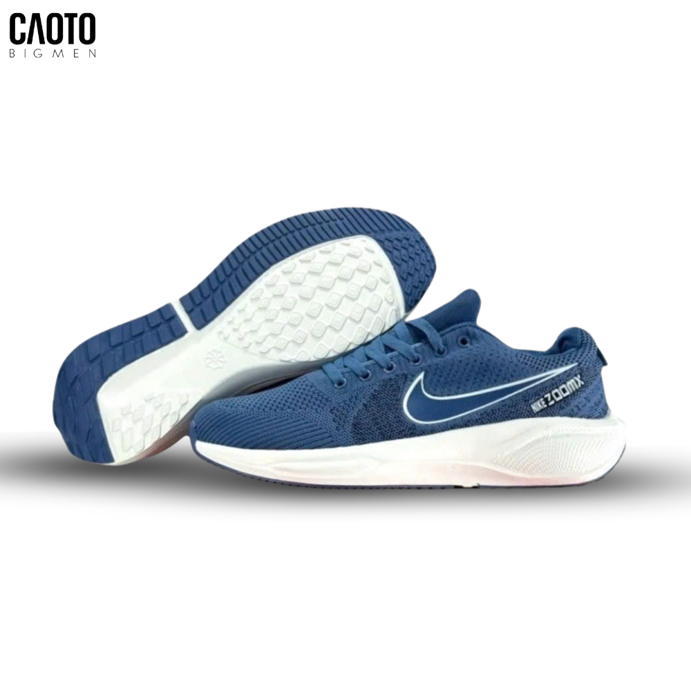 Giày Thể Thao Nike A75 Chạy Bộ Màu Xanh Big Size