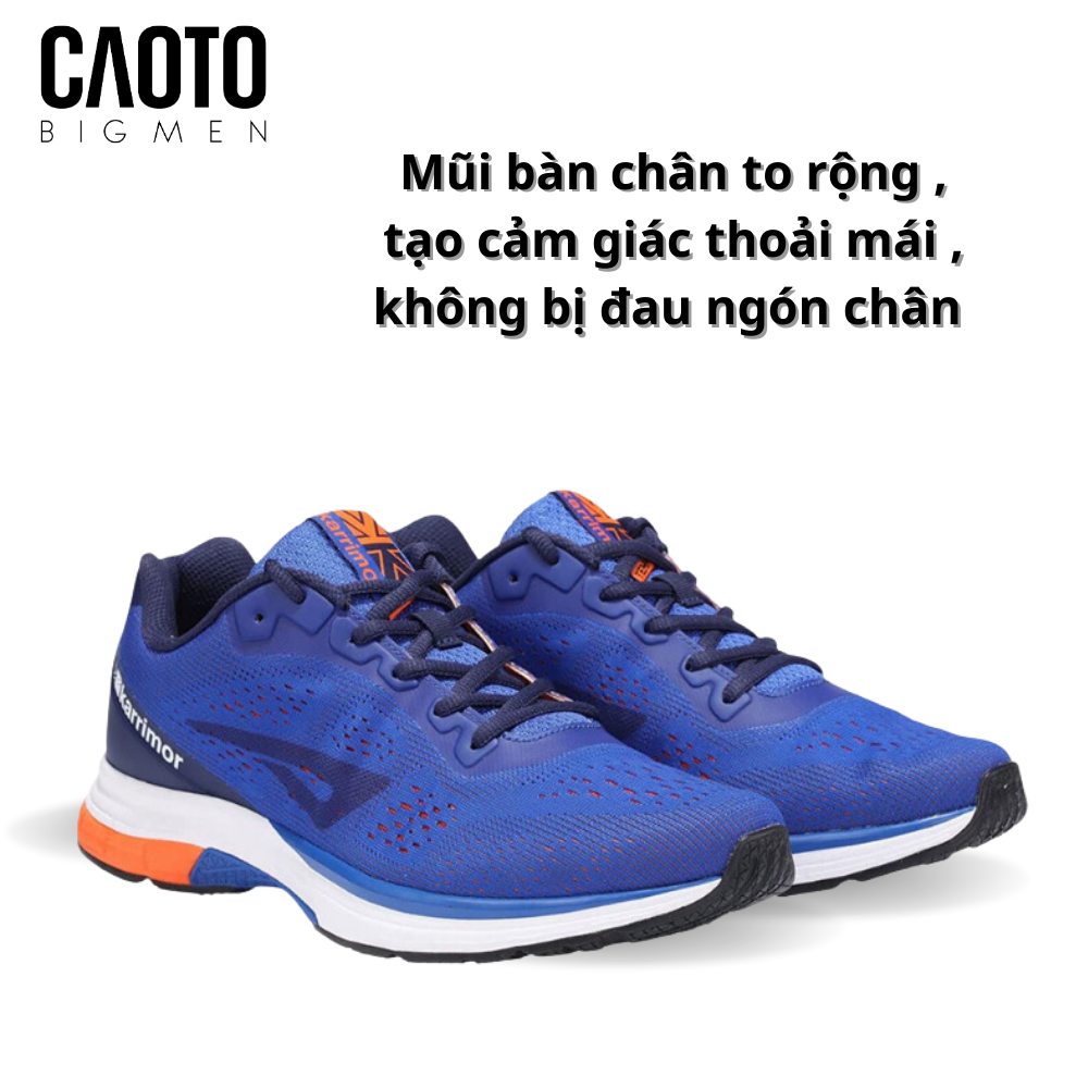  (SALE OFF) Giày Sneaker Karrimor Tempo Chạy Bộ Màu Xanh Dương Big Size 