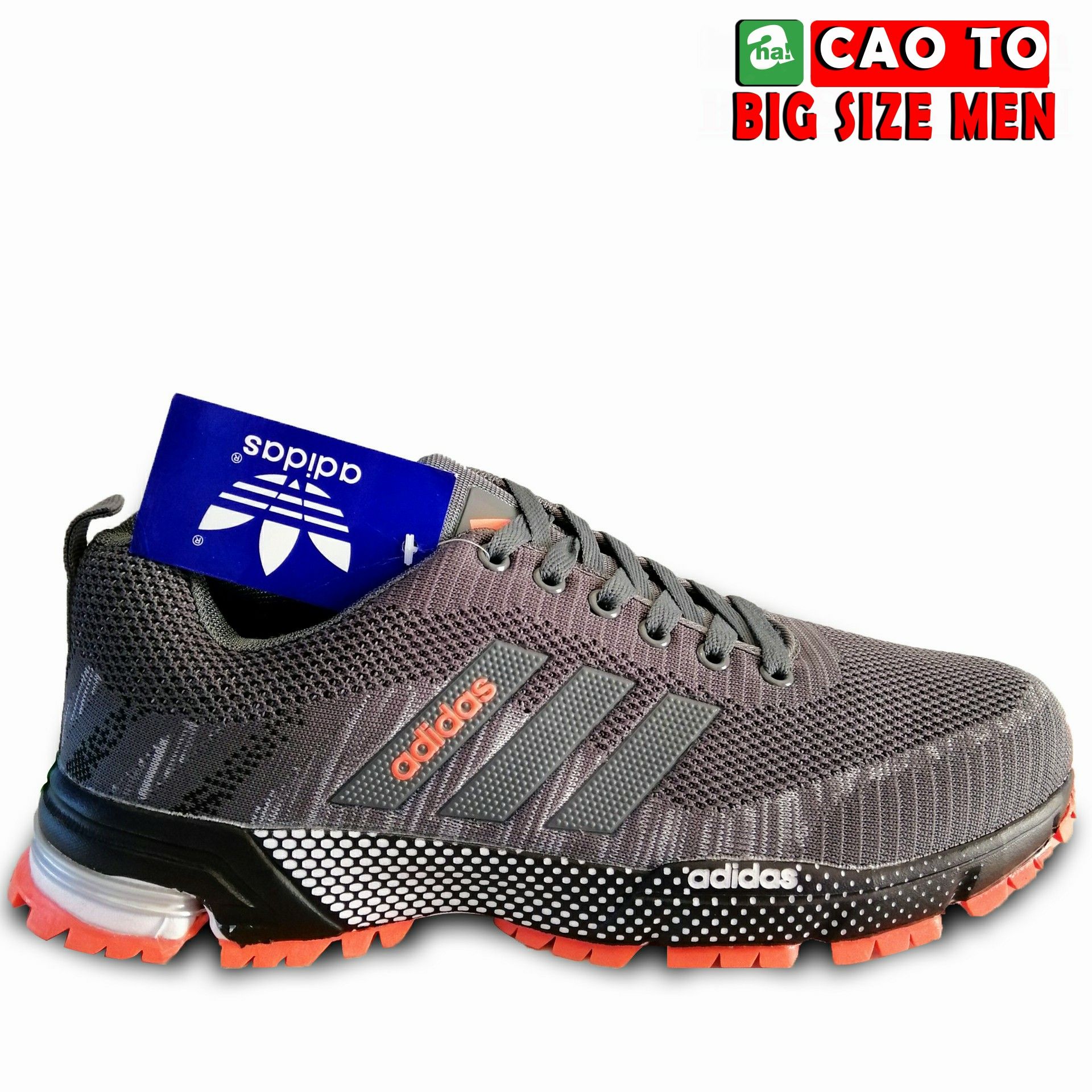 Giày Thể Thao Big Size Adidas Orange