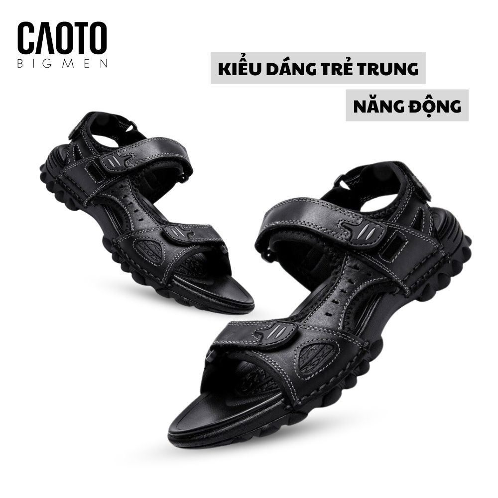  Sandal Châu Âu Olist Màu Đen Thời Trang Big Size Men 