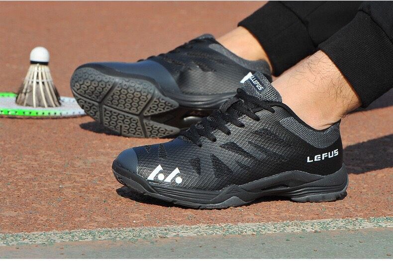 Giày Cầu Lông Đen LEF Big Size 40,41,42,43,44,45