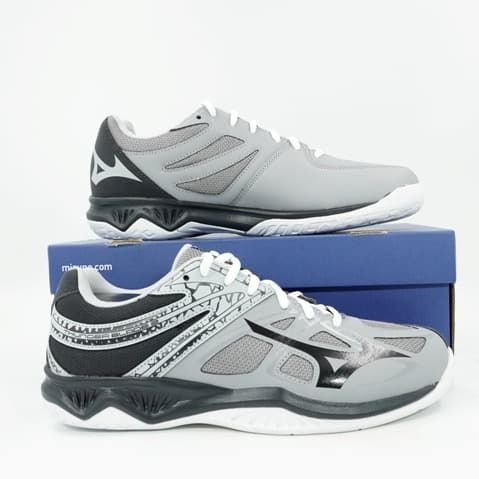 Giày Tennis Mizuno Thunder Blade Màu Xám Big Size Men