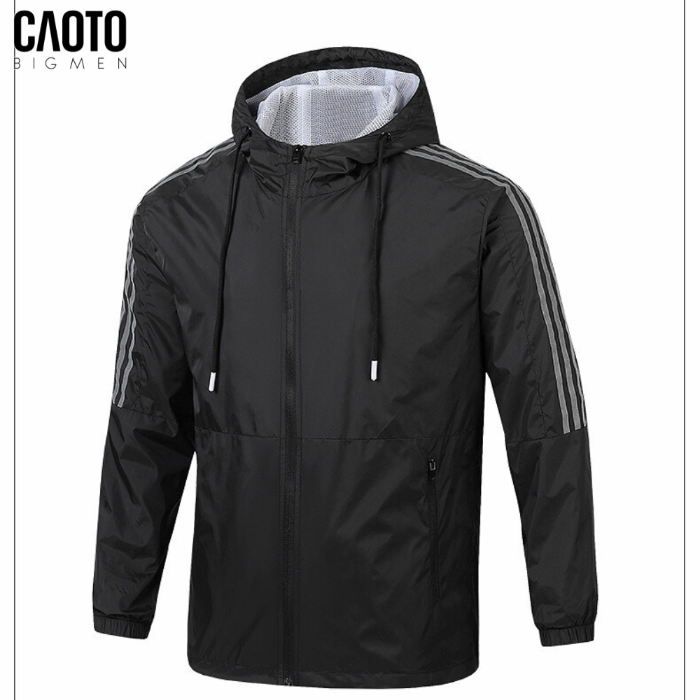 Áo Khoác Dù Sọc Có Nón (New Collection)