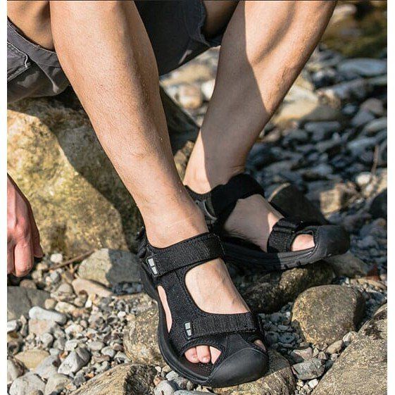 Dép Sandal Mũi Rọ Royal Màu Đen Big Size Men