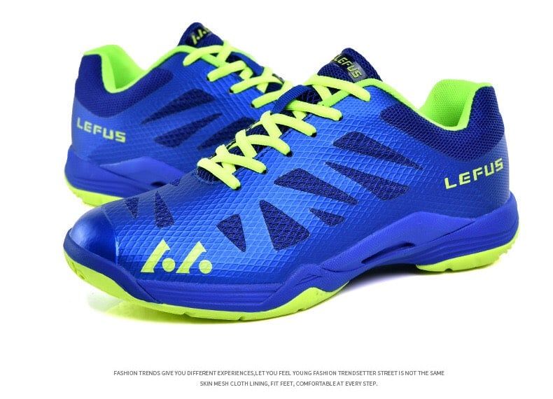 Giày cầu lông Lefus xanh big size 40,41,42,43,44,45