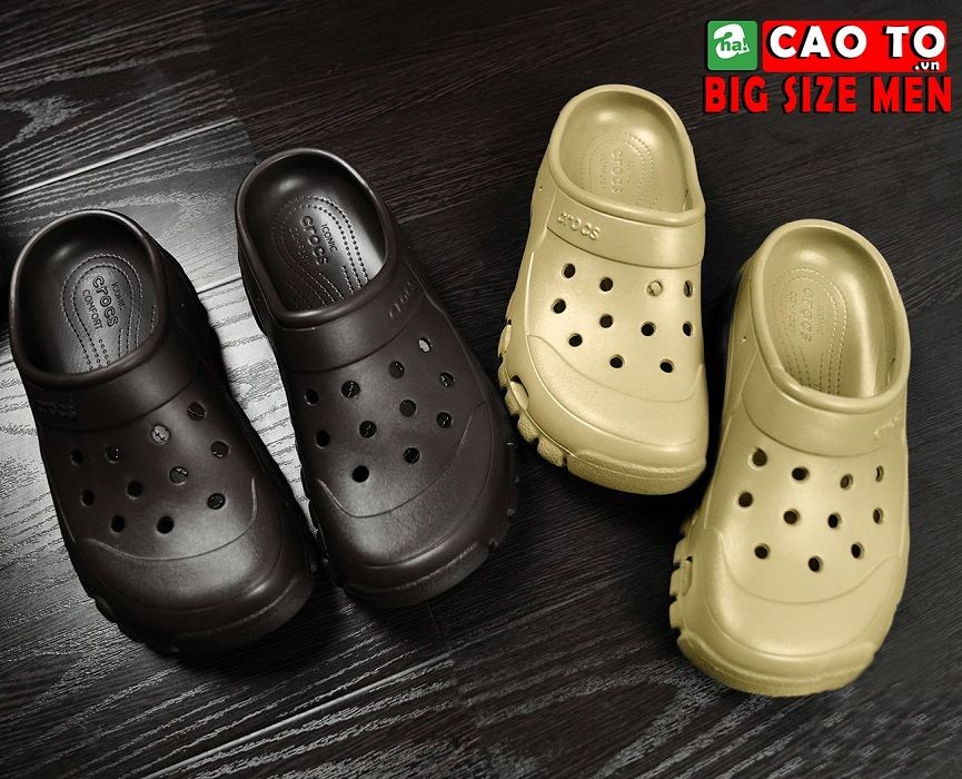 Dép Crocs Mew Coffe BIGSIZE