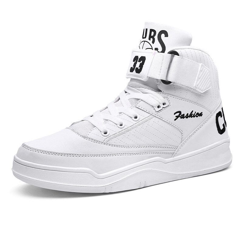 Giày Sneaker Cao Cổ CLUBS Thirty-Three Màu Trắng Big Size