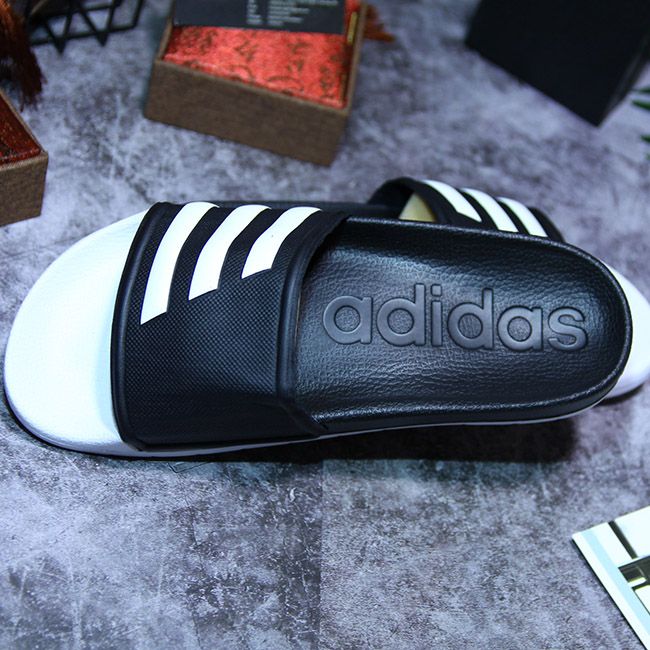 Dép Adidas TND Adilette Màu Đen-Trắng Big Size 45-46-47