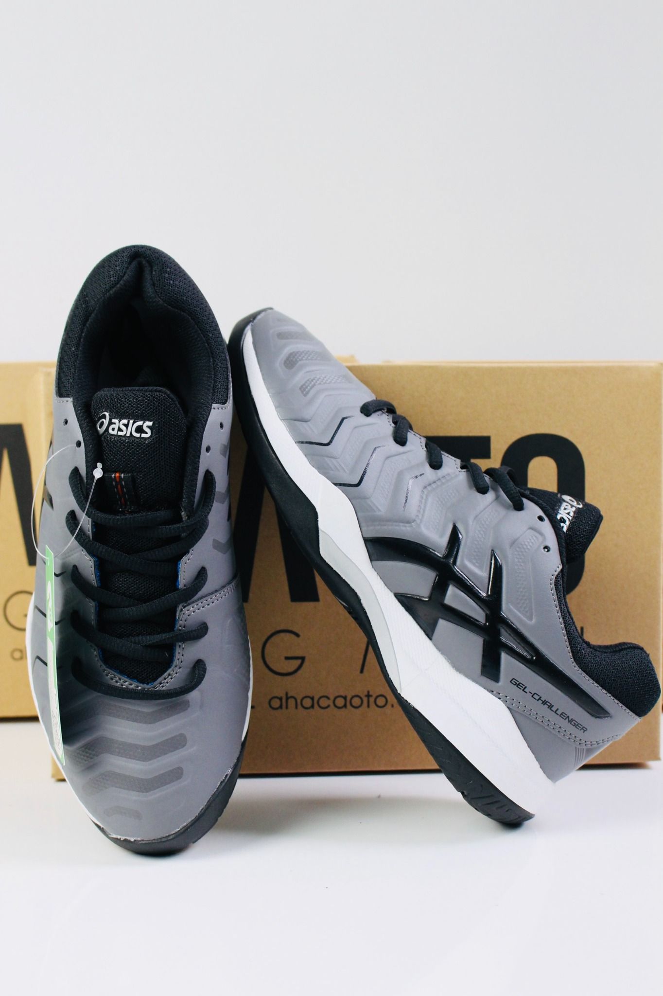 Giày tennis Asics Gel-Rocket Grey