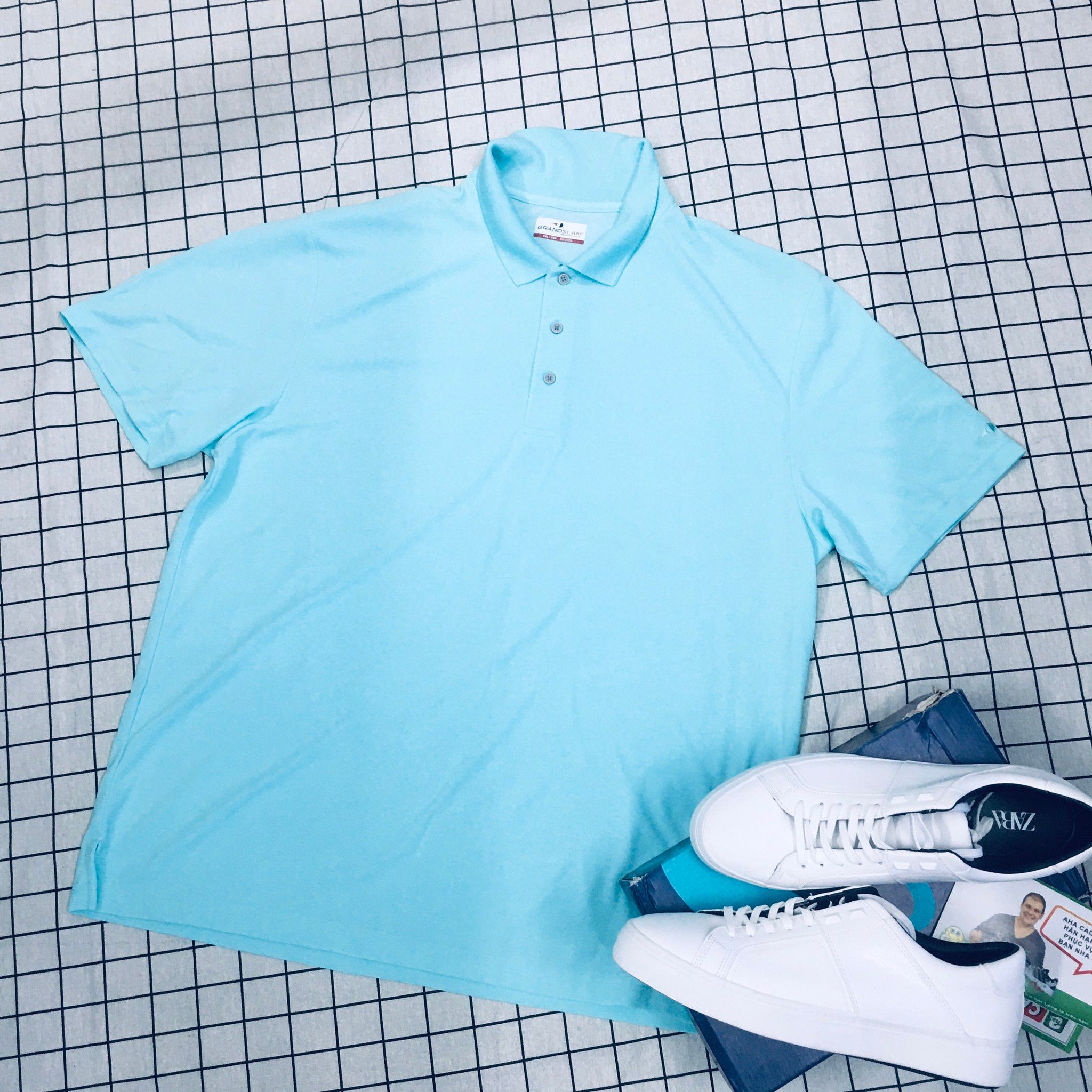 Áo Polo Cao Cấp Xanh Ngoc Big Size Men