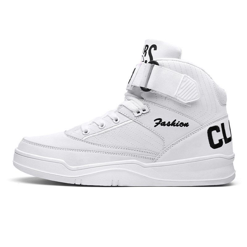 Giày Sneaker Cao Cổ CLUBS Thirty-Three Màu Trắng Big Size