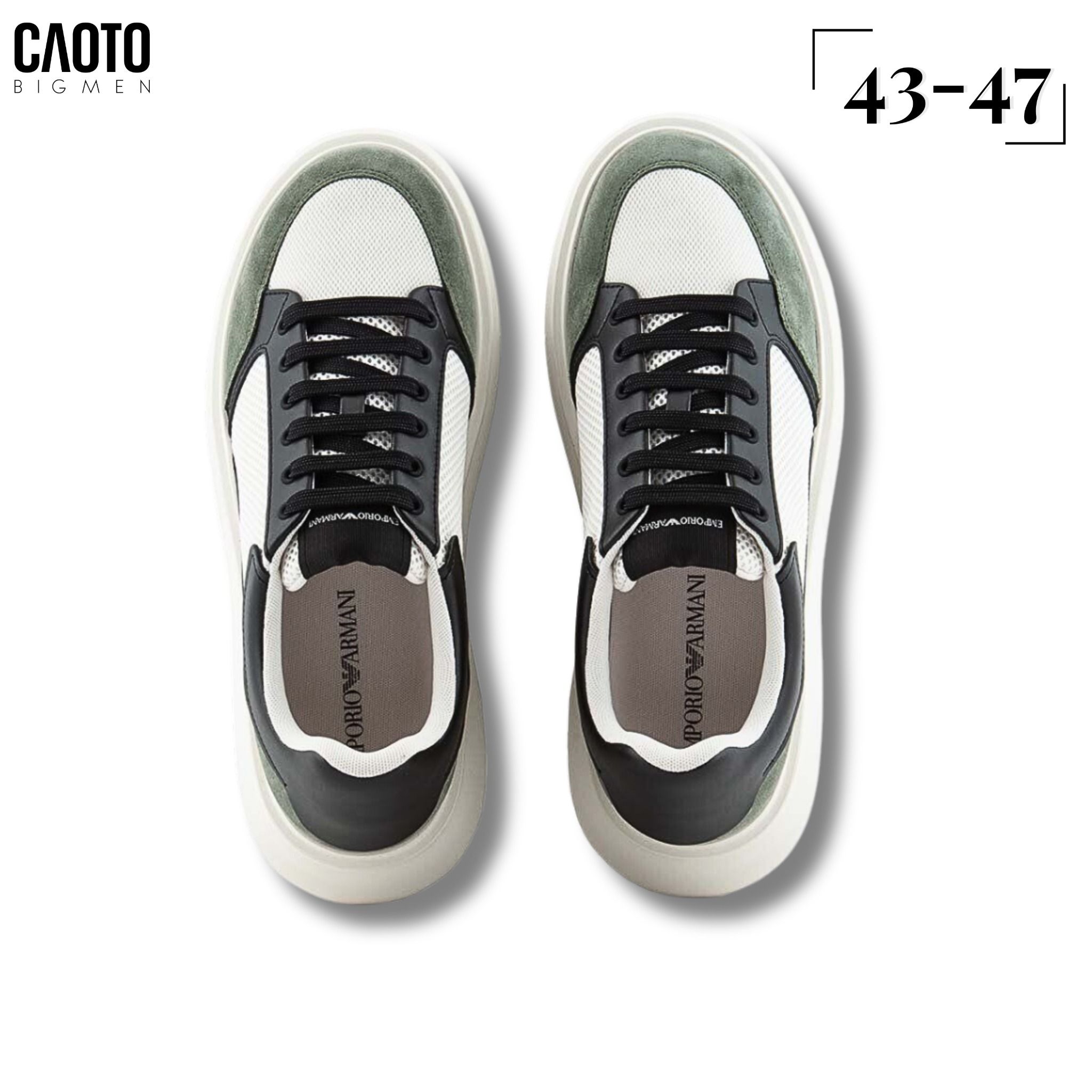 Giày Thời Trang ARMANI Cao Cấp Big Size 43-44-45-46