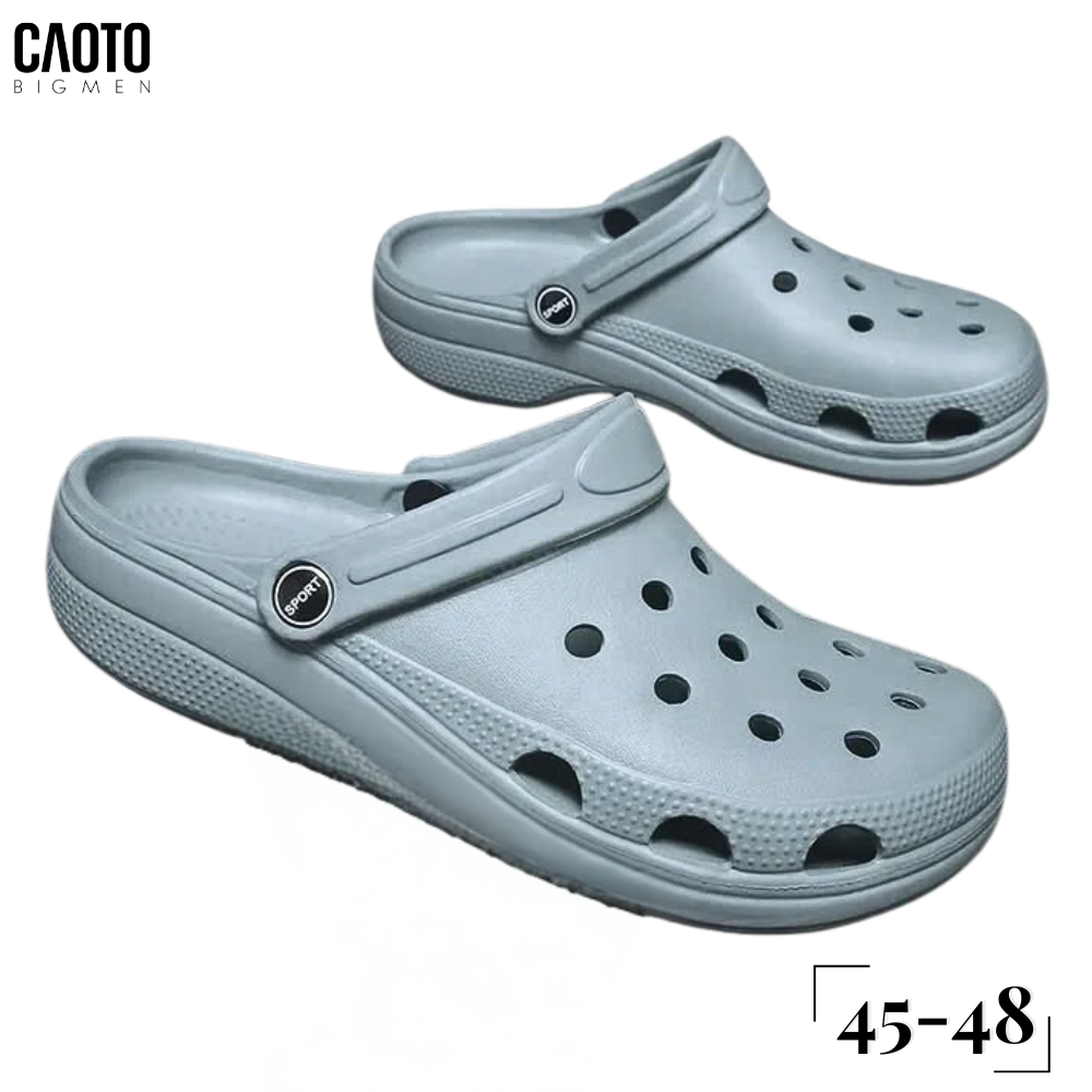 Dép Bít Mũi Cross Sky Blue Chống Trượt Big Size 45-48
