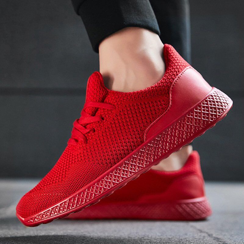 Giày Sneaker Kristien Splight Màu Đỏ Big Size