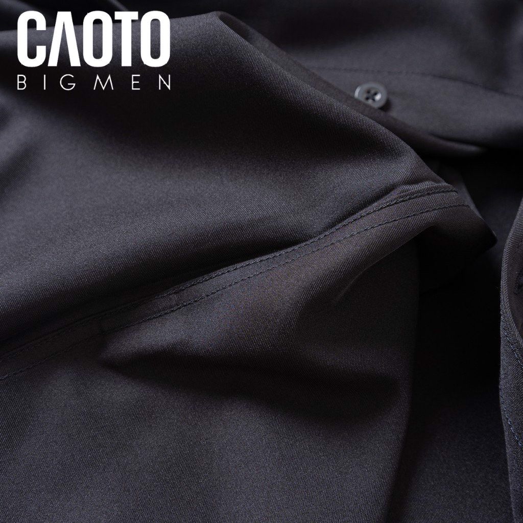 Áo Sơ Mi Đen Big Size Dài Tay 5XL 6XL 7XL 8XL 9XL 10XL