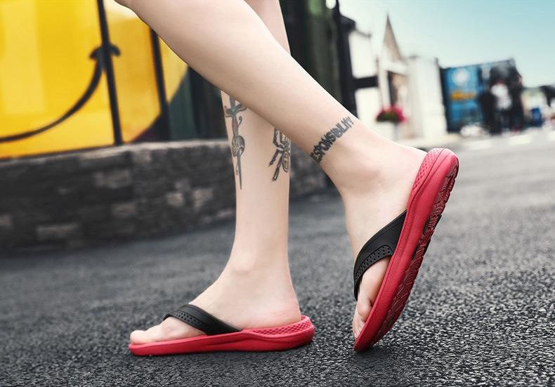 Dép Kẹp Flip-flop Thoáng Khí Red size lớn 46 47 48 49