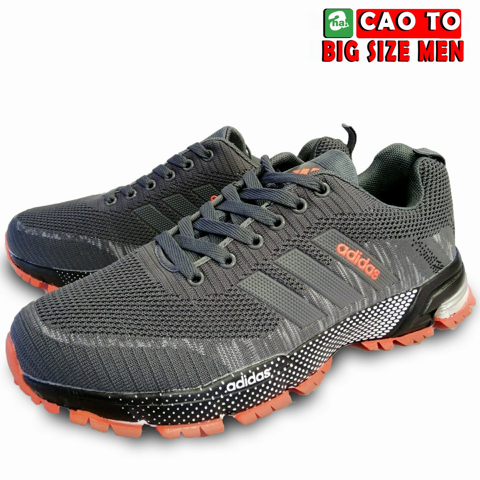 Giày Thể Thao Big Size Adidas Orange