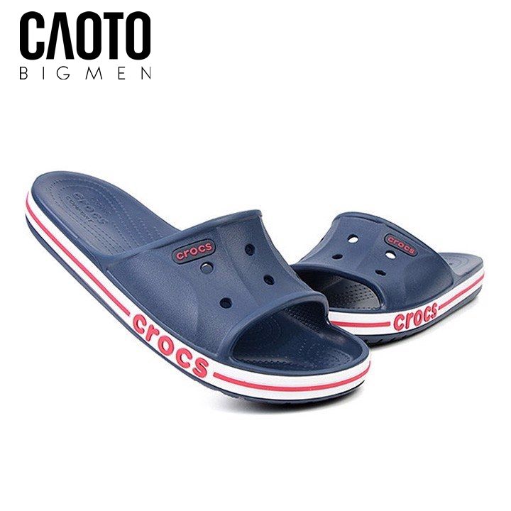 Dép Crocs Iconic Comfort Màu Xanh Navy Chính Hãng Big Size