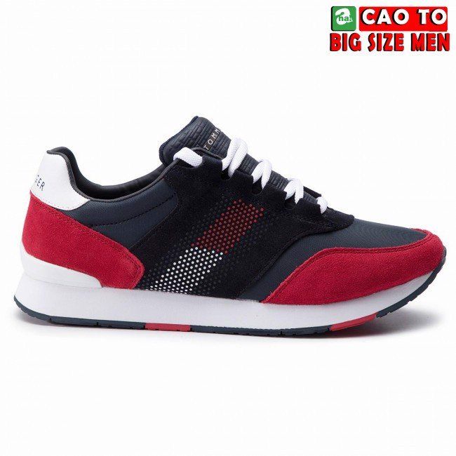 Giày Sneakers Tommy Hilfiger Red Chính Hãng Italy Big Size