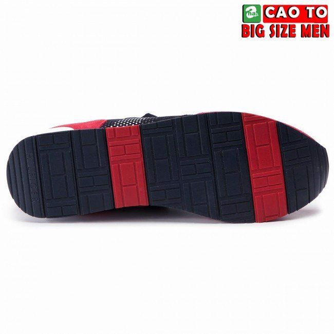 Giày Sneakers Tommy Hilfiger Red Chính Hãng Italy Big Size