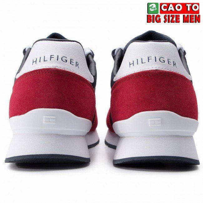 Giày Sneakers Tommy Hilfiger Red Chính Hãng Italy Big Size