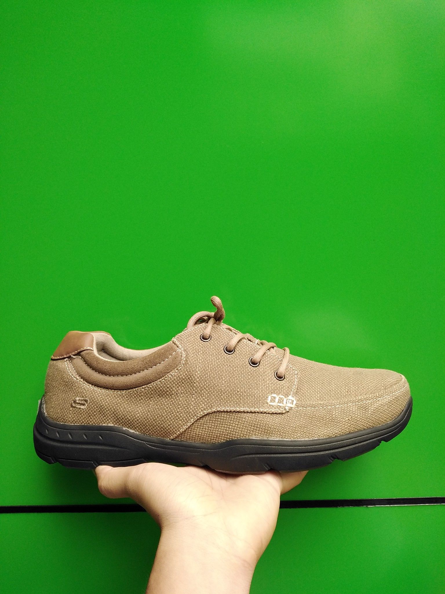 Giày Tây Skecher Big Size Nâu