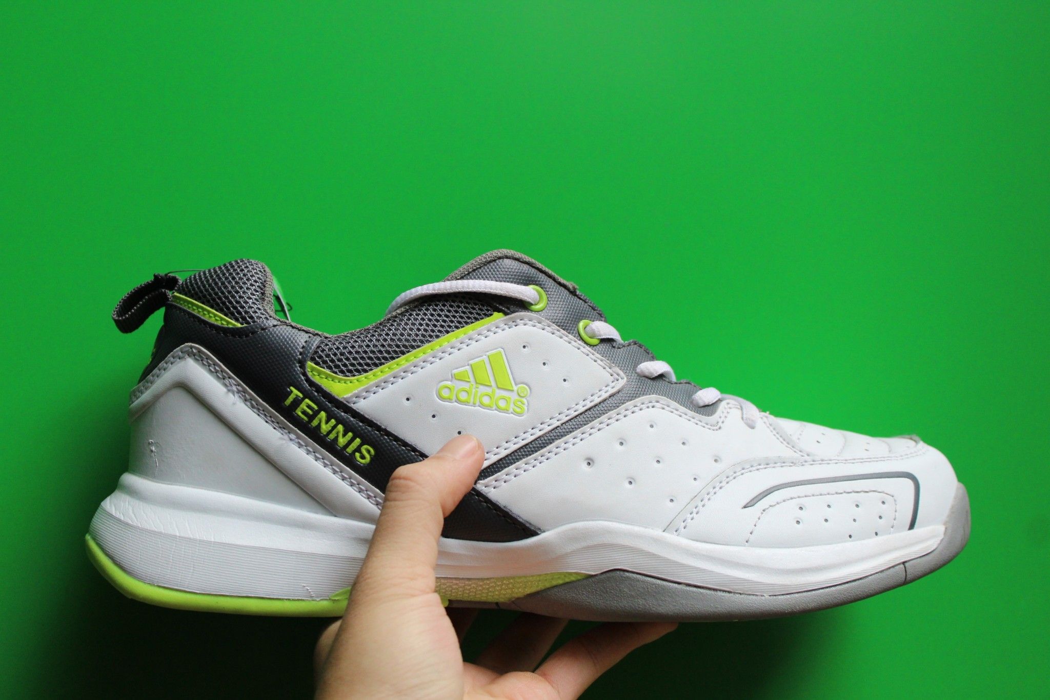 GIÀY TENNIS NAM SIZE LỚN XANH TRẮNG
