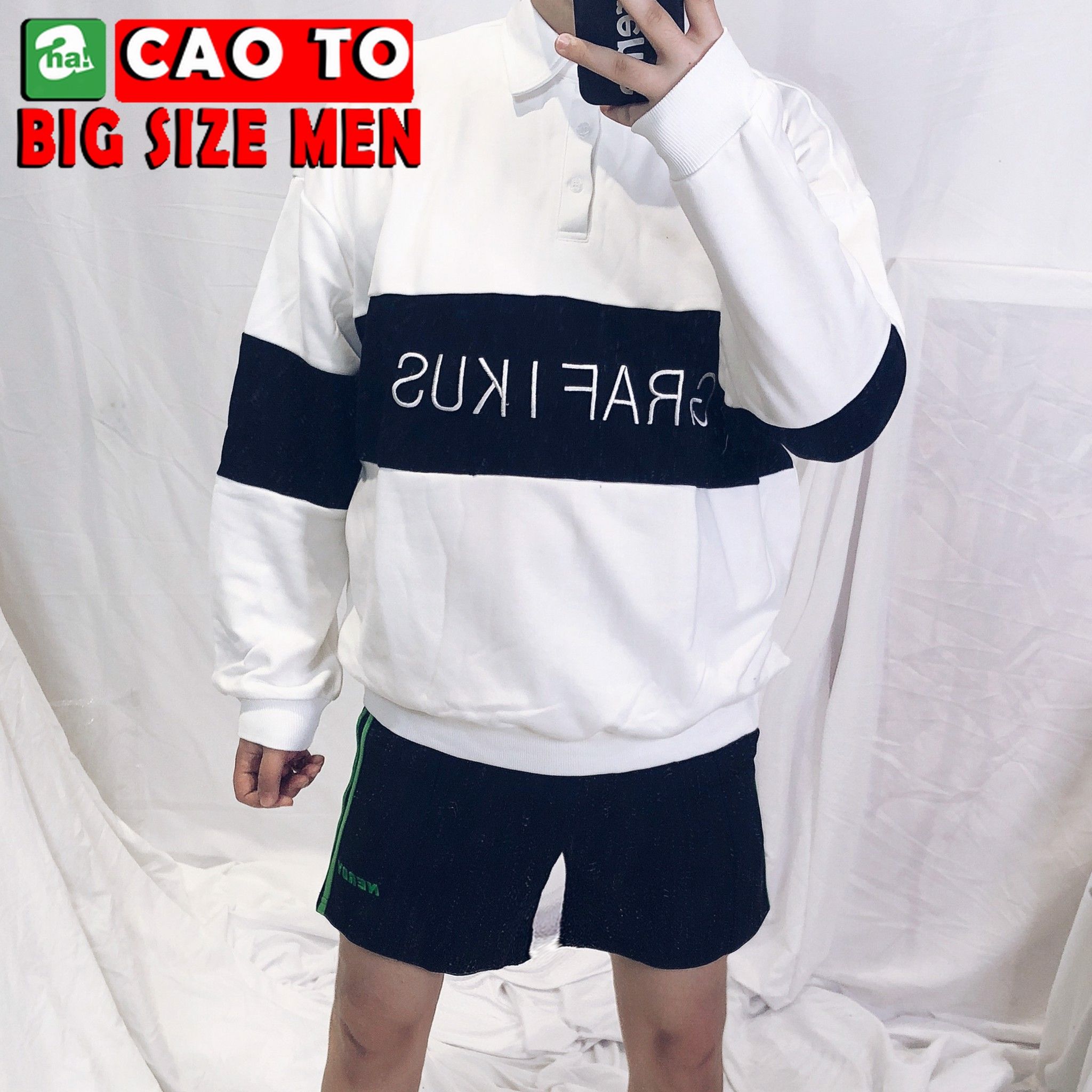 Ao Thun Tay Dài Big Size Men Phong Cách Hàn Quốc Chinh Hãng Chất Lượng Cao