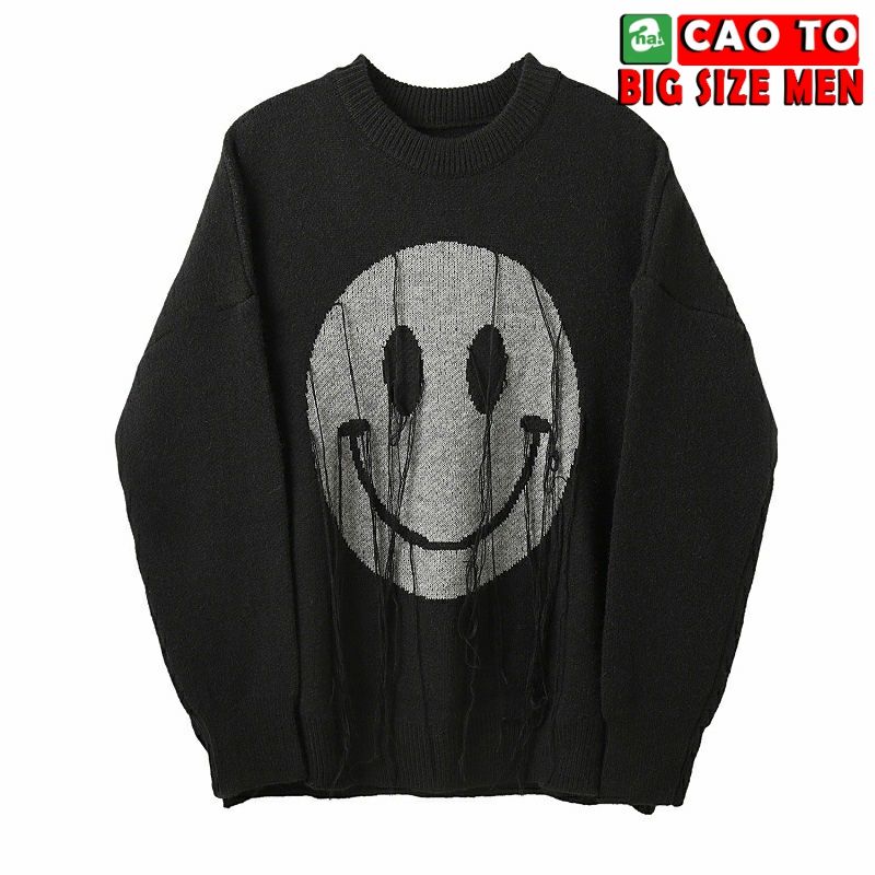 Áo Thun Tay Dài Smile Big Size Men Chính Hãng Chất Lượng Cao
