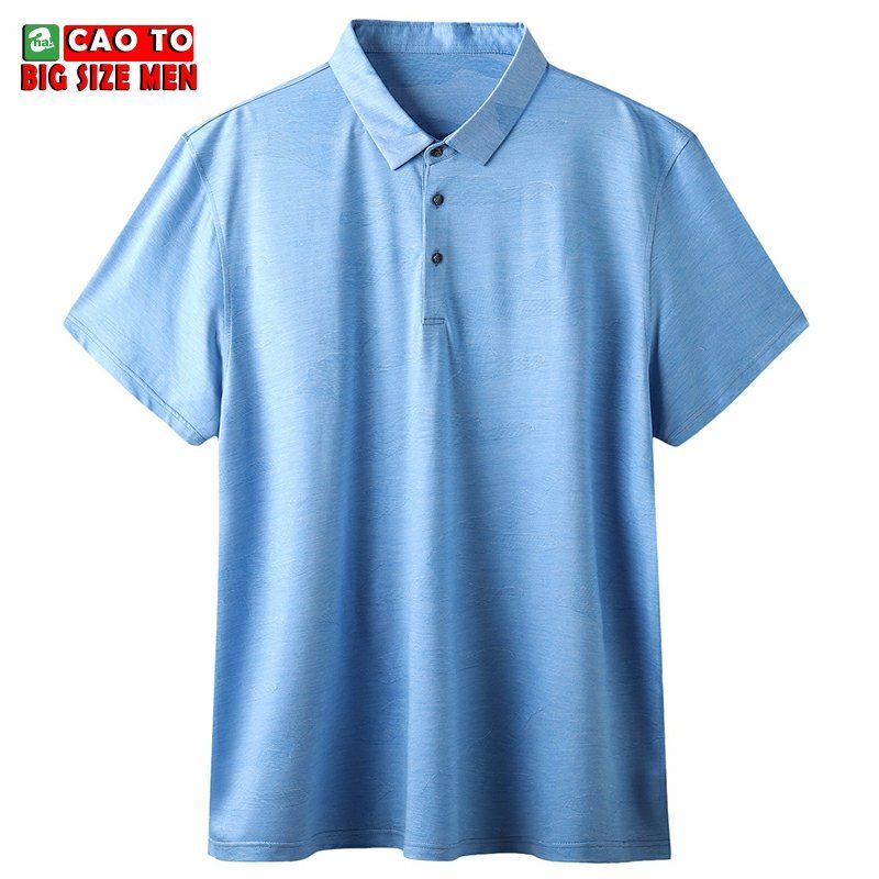 Áo Polo Xanh Biển Nam Tính Năng Động Big Size