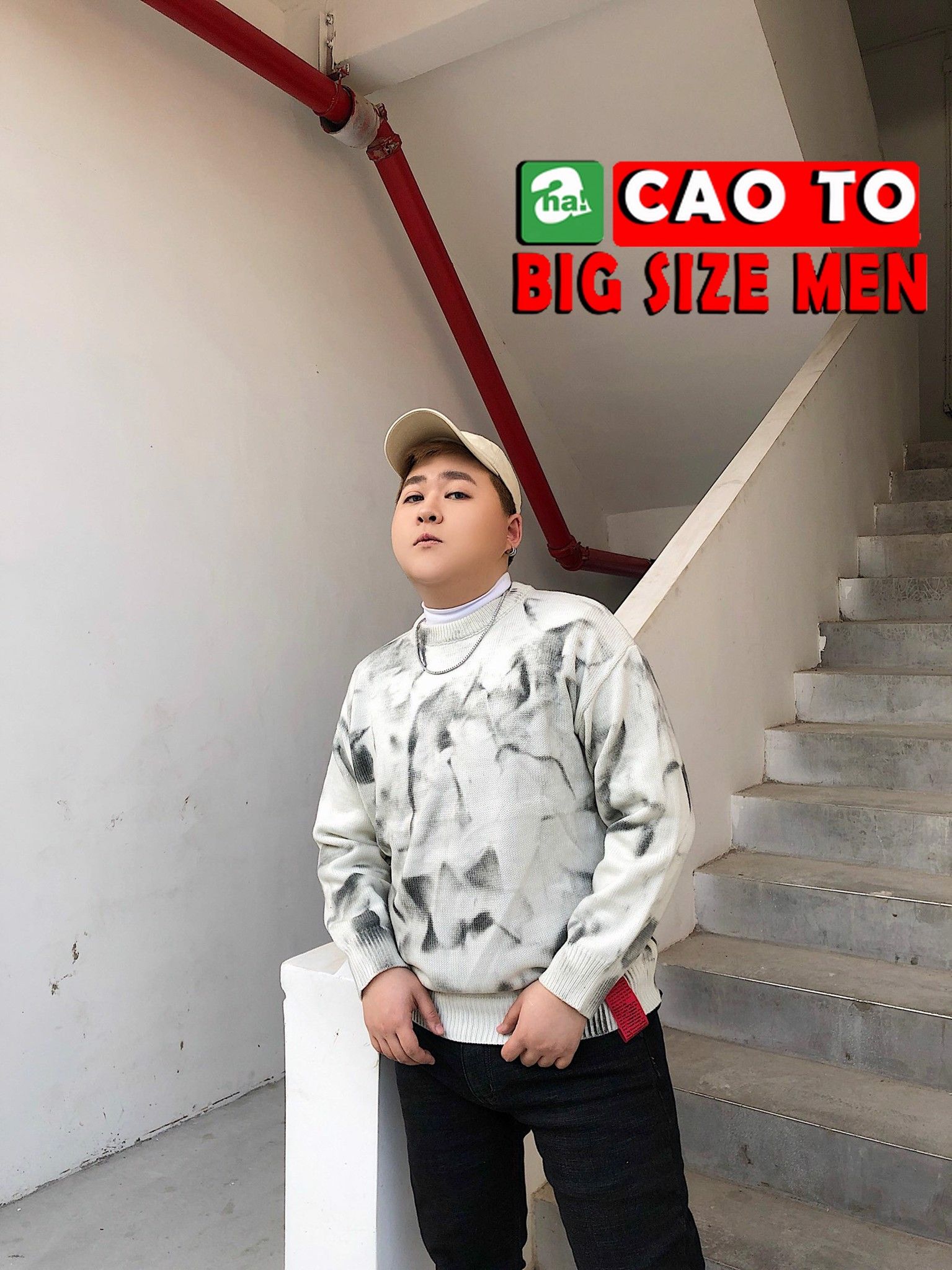 Áo Thun Tay Dài Big Size Men Kiểu Loang Màu Độc Đáo Hot Trend Chính Hãng Chất Lượng Cao