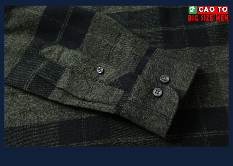 Áo Sơ Mi Caro Nam Cao Cấp Thời Trang Big Size 2XL 3XL 4XL 5XL 6XL 7XL