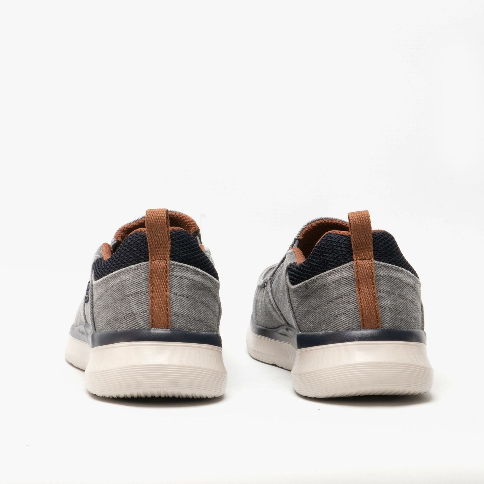 Giày Nam Xỏ Skechers DELSON 2.0 LARWIN Mens Ngoại Cỡ 44 45 46 47 48
