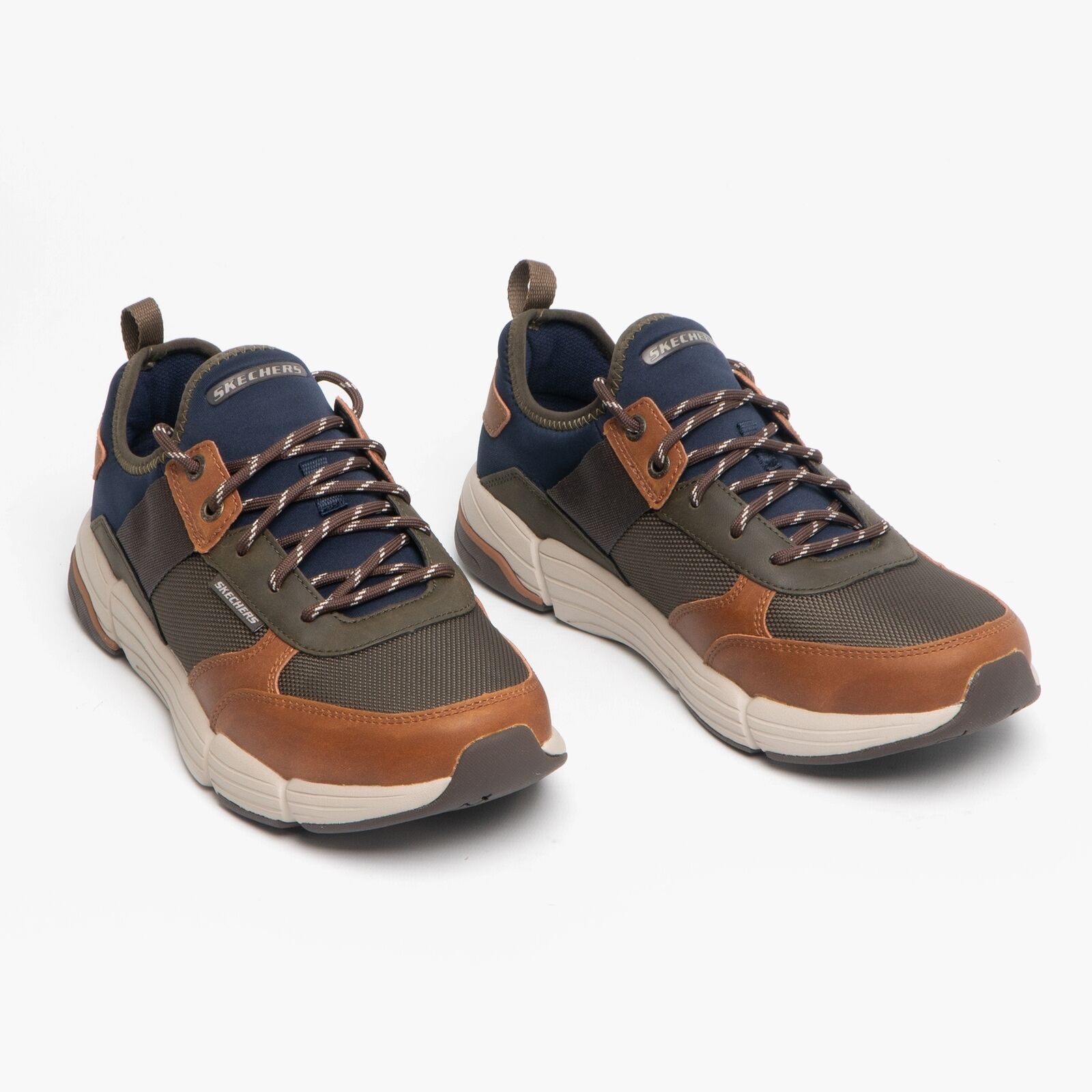 Giày Cổ Cao Skechers METCO PARKEN Mens Big Size 44 45 46 47 48