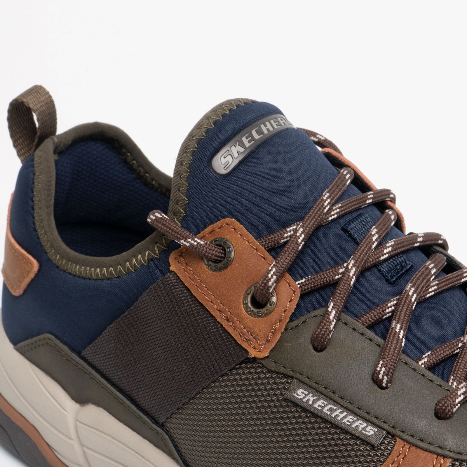 Giày Cổ Cao Skechers METCO PARKEN Mens Big Size 44 45 46 47 48