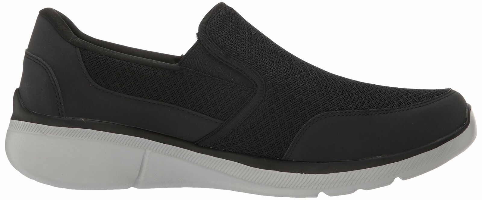 Giày Skechers Lười Đen Xám Chính Hãng Big Size 46 47 48 49