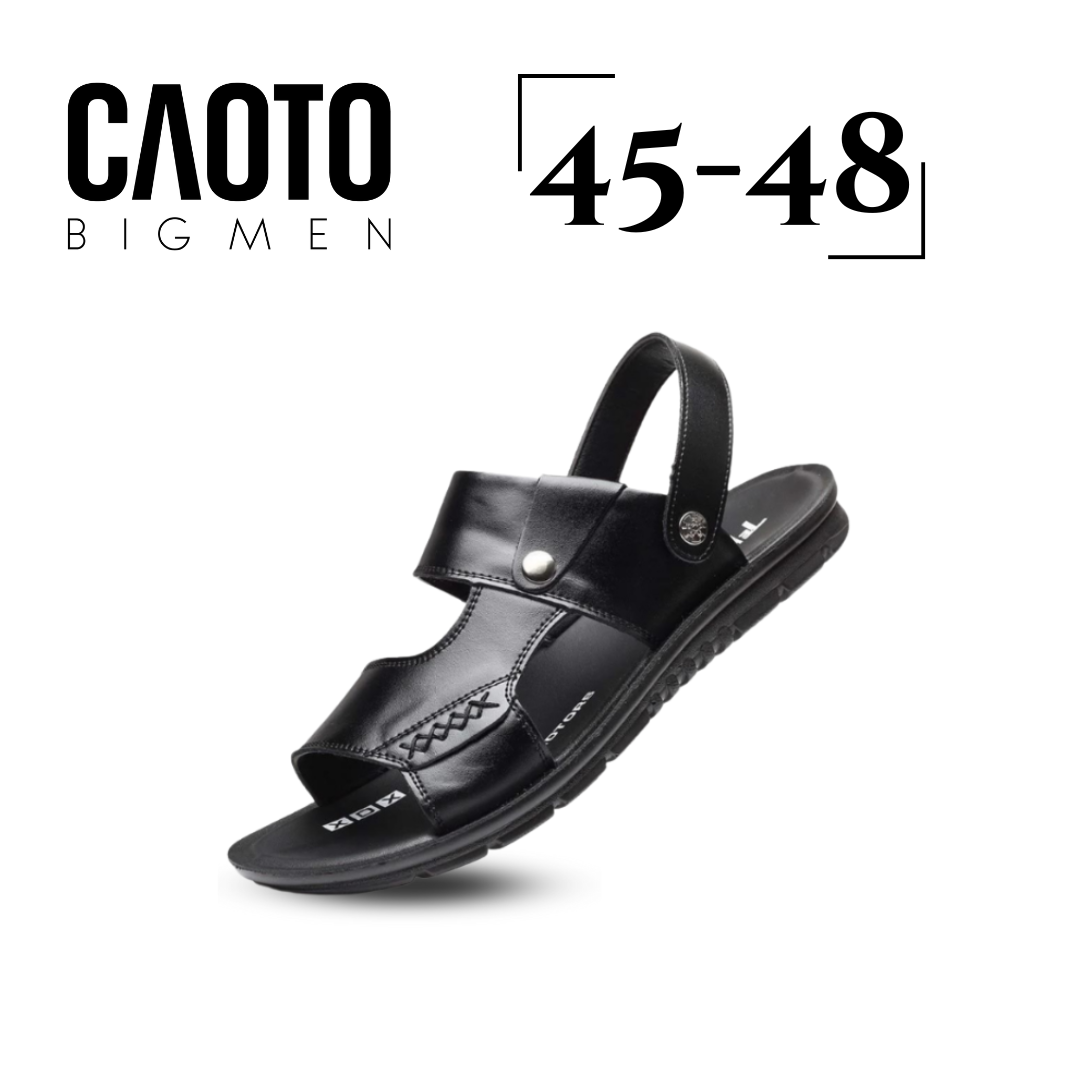 (Dép SanDal Big Size) Dép Sandal Slider Grow Màu Đen Big Size
