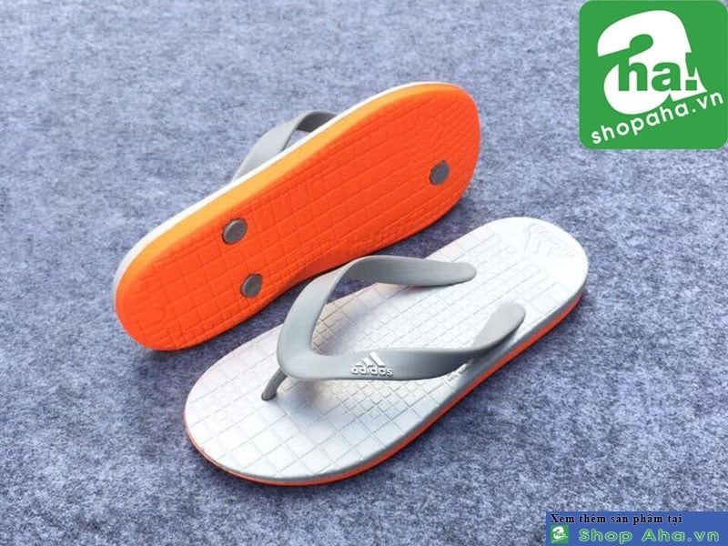 DÉP KẸP BIG SIZE ADIDAS NL ORANGE GRAY